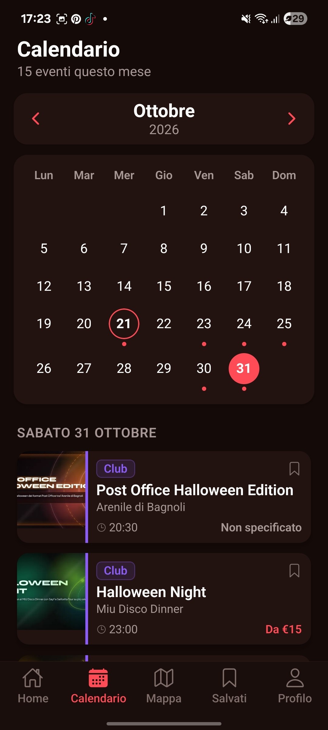 Calendario